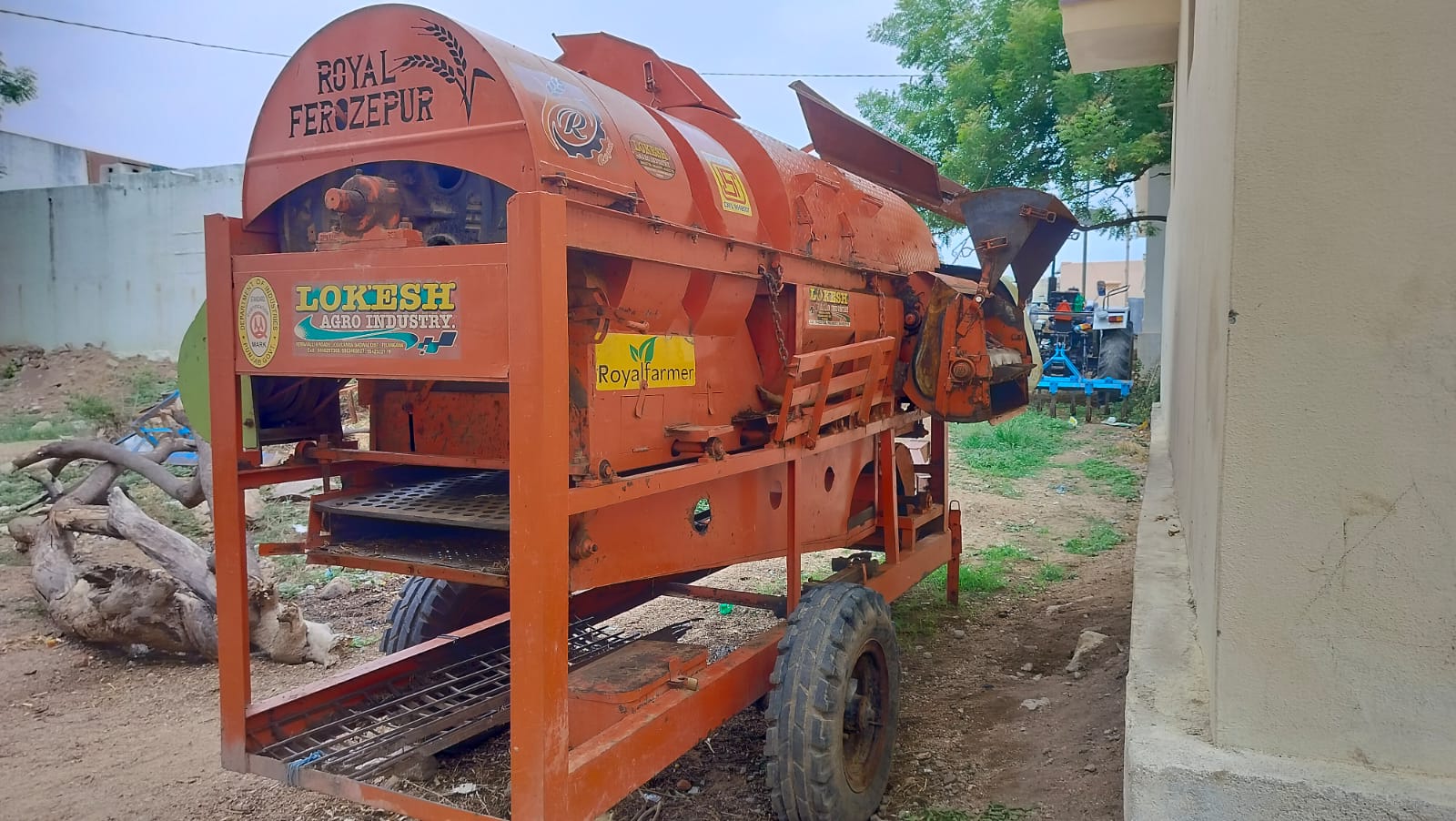 Groundnut Thresher Mechine